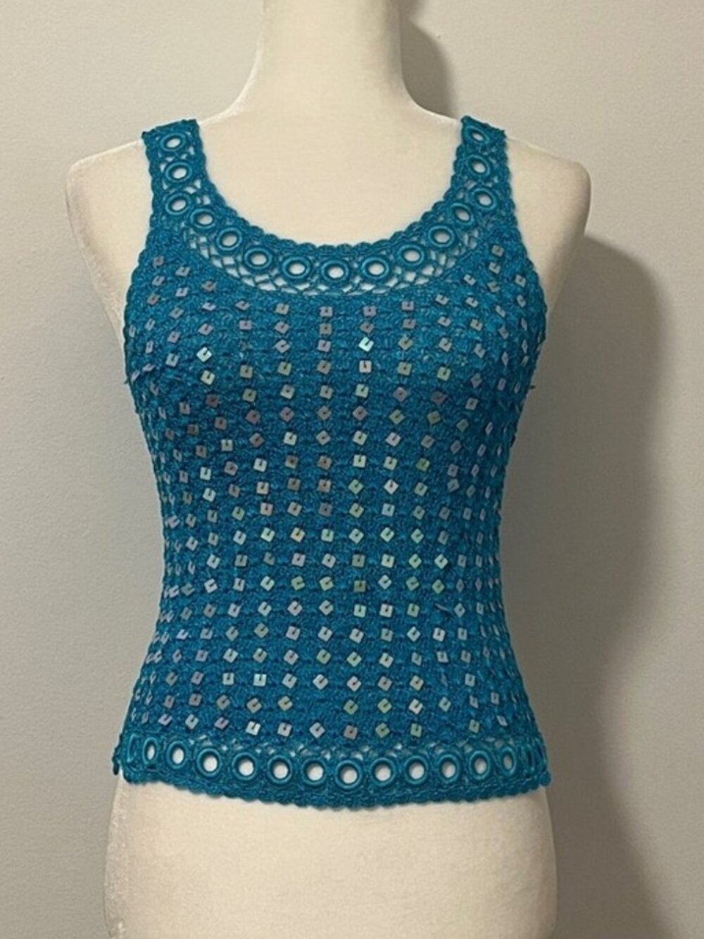 Tank Top with Sequins